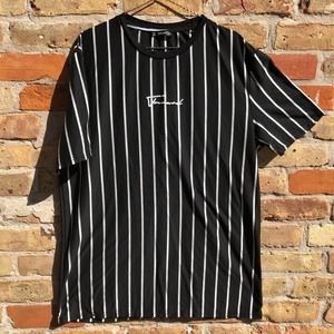 Black Striped Tee